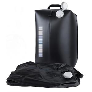 Professional Vacuum Bags with Built-in Pump, 30L IP67 Vacuum Seal Bags with See-through Window, Space Saver Bags for Clothing Travel (Black)