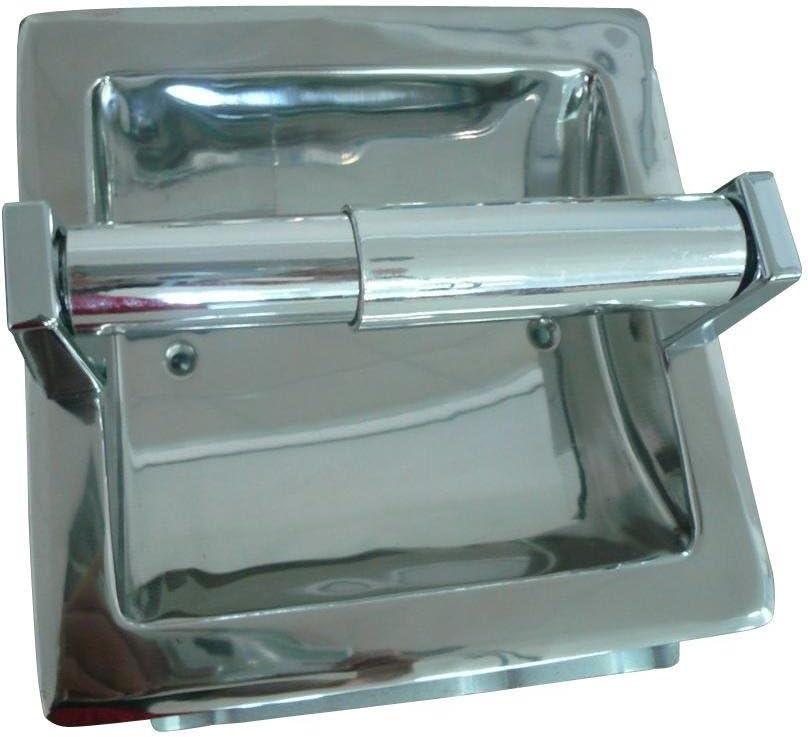 Glacier Bay Recessed Toilet Paper Holder in Chrome