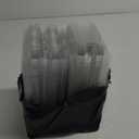 DAJAVE 100 Pack Plastic Egg Cartons Bulk, 2x3 Egg Holders Style Holds up for 6 Eggs, Half Dozen Egg Carton for Family, Pasture, Farm Markets Display(Medium)