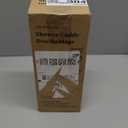 LEVERLOC Shower Caddy Suction Cup, Heavy Duty Bathroom Organizer for Inside Shower with Hooks & Soap Holder NO-Drilling Bathroom Holder-Brown