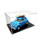 Acrylic Display Case for Lego Creator Expert Volkswagen Beetle 10252, Dust-Proof Display Box for Lego 10252, Size: 12.2x7.87x8.27inch (NOT Included The Model