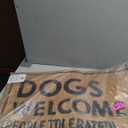 Mud Pie Dogs Welcome Door Mat Coir Doormat