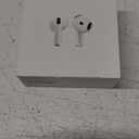 Apple AirPods 4 Wireless Earbuds, Bluetooth Headphones, Personalized Spatial Audio, Sweat and Water Resistant, USB-C Charging Case, H2 Chip, Up to 30 Hours of Battery Life, Effortless Setup for iPhone,  Without Active Noise Cancellation, Without AppleCare+