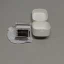 MMIZOO Wrist Blood Pressure Monitor Large LCD Display BP Machine Adjustable Cuff 5.31-7.68 inch Automatic 99x2 Sets Memory with Carrying Case for Home Use (W1681) (White)