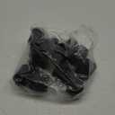 1" Round Rubber Chair Leg Tips Caps, Chair Leg Floor Protectors Furniture Legs Caps Non Slip Reduce Noise for Hardwood Floors (Black, 12 Pack)