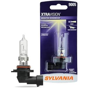 SYLVANIA - 9005 XtraVision - High Performance Halogen Headlight Bulb, High Beam, Low Beam and Fog Replacement Bulb (Contain 3 Pack Bulb)