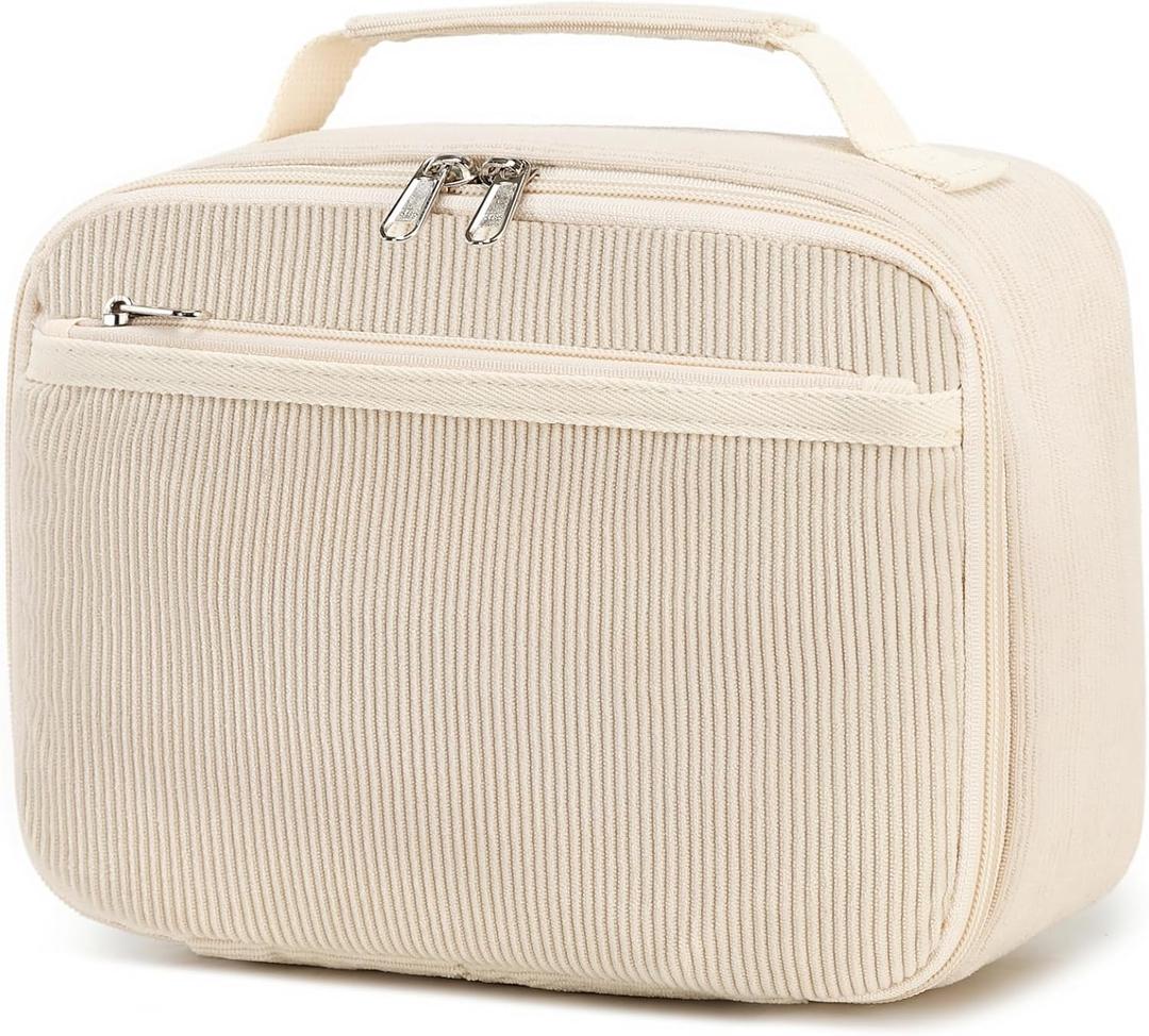 Bluboon Kids Girls Lunch Bag Insulated Lunch Box for school Corduroy Lunch Cooler Organizer School Kids Lunch Tote (Corduroy-White) Bluboon Kids Girls Lunch Bag Insulated Lunch Box for school Corduroy Lunch Cooler Organizer School Kids Lunch Tote (Corduroy-White)