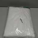 Yoofoss Waterproof Crib Mattress Protector 2 Pack, Quilted Crib Mattress Pad Cover Ultra Soft and Breathable, Machine Washable Toddler Mattress Protector for Standard Baby Crib Size 52''x28'' (White)