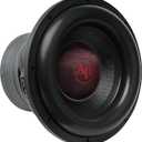 Audiopipe 12" Quad Stack Composite Cone Subwoofer (TXX-BDC-IV-12), Superior Performance, 2200W, 4 Magnets, BASV Voice Coil, Aluminum Basket, Multi-Connect, Non-Press Paper Cone, 2 x 4 Ohms