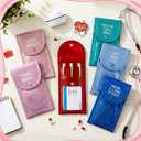 ReliThick 6 Pcs Nurse Appreciation Gifts Magnetic Pen Pocket Pouch Nurse Week Gifts Bulk 2026, Multi Color Magnetic Pen Holder for Rn Nurses Thank You Gift Medical Staff Healthcare Workers Accessory