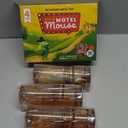 Motel Mouse Humane No Kill Live Catch and Release Mouse Traps, Reusable with Cleaning Brush - 4 Pack