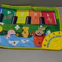 FOKI Floor Piano Mat for Toddlers, Sensory Educational Dancing Musical Keyboard Carpet Toy, Animal Sounds Touch Playmat Blanket, for 1 to 5 Years Old Boy and Girl