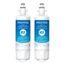 Waterdrop WD F32 Refrigerator Water Filter 4 Pack White