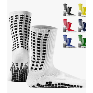 Lux Dual Grip Socks - Soccer Grip Socks for Men and Women. GripArray Performance & Comfort