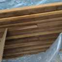 CONSDAN Walnut Cutting Board for Kitchen, USA Grown Hardwood, 20 x 15, with Invisible Inner Handle, Prefinished with Food-Grade Oil, Suitable for Kitchen Edge Grain, 1" Thick