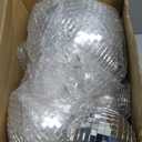 Haull 8 Pcs Large Disco Ball Set Silver Mirror Disco Reflective Ball with Hanging Ring Party Ornament Decoration for Stage Club Ballroom Dance Hall Wedding Prom Props(8'', 6'', 4'')