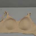 Vertvie Bras for Women No Underwire Wireless Push Up Seamless Full Coverage Comfort Sports Everyday Bra Regular & Plus Size(Nude, Medium Plus)