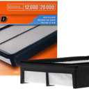 FRAM Extra Guard CA9898 Replacement Engine Air Filter for Select Mazda Models, Provides Up to 12 Months or 12,000 Miles Filter Protection (One Size)