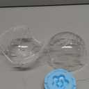 Hamster Ball 5.1 Inch  Durable Dwarf Hamster Running Ball with Football Design, Secure Metal Screws for Small Pets (5.1in)