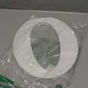 AOCEAN 12 Inch White Big Wood Letters Unfinished Wooden Letters for Wall Decor Decorative Standing Letters Slices Sign Board Decoration for Craft Home Party Projects (O)