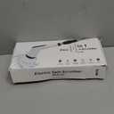 Electric Spin Scrubber, Dreazu IPX7 Shower Scrubber with 7 Replaceable Brush Heads & Retractable Handle, 2-Speed Adjustable Shower Cleaner for Bathroom,Toilet, Bathtub, Kitchen, Tile Floors (White&Black)