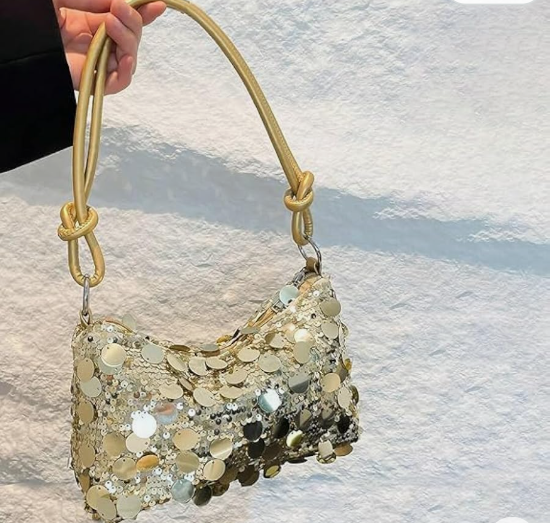 Shoulder Bag for Women, Purses for Women Shoulder Crossbody Bag Evening Handbag Glitter Mini Handbags Tote Purse