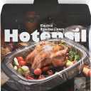 Hotensil Electric Roaster Liners & Slow Cooker Liners, 10 Count 34 x 18 Inch Universal Fit for 16-22 Quart Roasters, Mess-Free Cooking, Disposable Oven Liners for Easy Cleanup, Cooking Bag