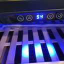 Beverage Fridge 24 Inch Beverage and Cooler Built-in or Freestanding - 120 Cans & 16 Bottles Capacity Refrigerator Cooler