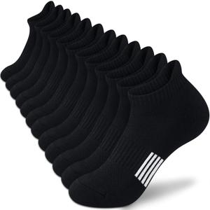 Ankle Socks Womens Athletic Running Comfort Cushioned 3/5/6Pairs