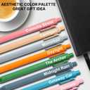 Taylor Gifts Merch, Cute Taylor Gel Pens, Office Supplies for Music Fans, Taylor Birthday Party Favors for Music Fans (Black)