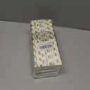 2 x YAOSHENG Premium Disposable Drinking Fruit Paper Straws, Pack 100 Pineapple Paper Straws for Cocktail Party Supplies,Birthday,Bridal/Baby Shower,Juice,Shakes (Pineapple)