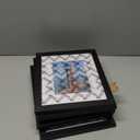 PEALSN 8x10 Picture Frame Set of 6, Display Picture 5x7 with Mat or 8x10 Without Mat, Black Woodgrain