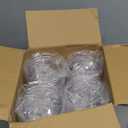 Lilymicky 200 Sets 10 oz Clear Plastic Cups With Flat Lids, 10 Ounce Disposable Drinking Cups for Smoothie, Slurpee, or Any Cold Drinks