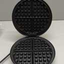 Cuisinart Waffle Maker, 1250W Round Classic Waffle Iron, 5-Setting Adjustable Browning Control, WMR-CANAS, Brushed Stainless