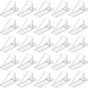 Taiyin Mini Snow Guards for Metal Roofs Prevent Sliding Ice Snow Stop Buildup Block to Stop Ice from Sliding Off Your Metal Roof (Clear)