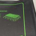 Seedling Heat Mat for Seed Starting,10" x 20.75" Waterproof Heating Pad for Indoor Plants Germination (Black 2 Pack)