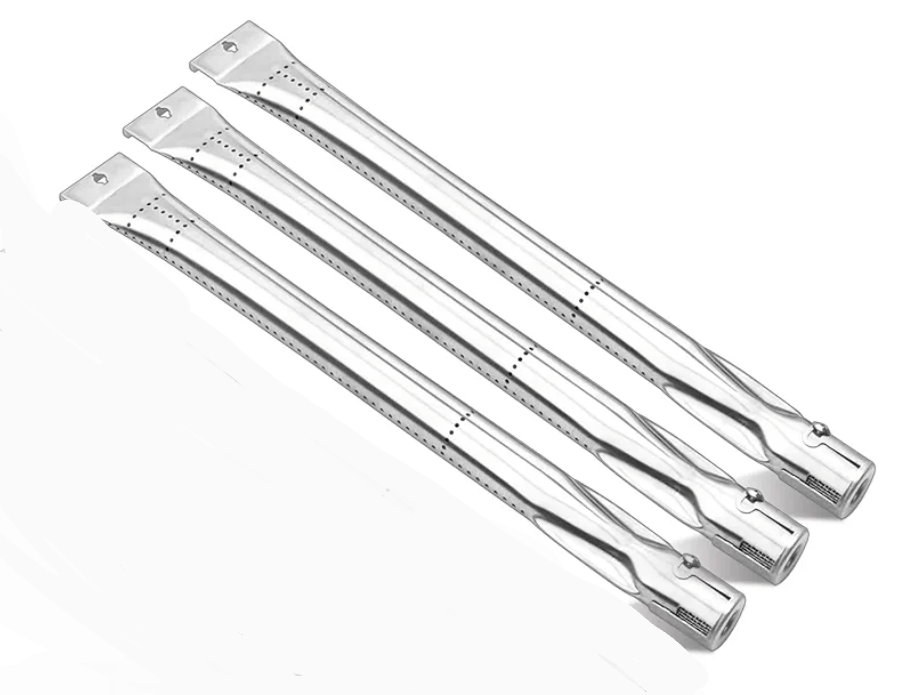 Derurizy 3 Pack 15" x 1" Stainless Steel Burner Replacement for Nexgrill 720-0737, 720-0744, 85-3225-6, 85-3225-6, Grill Master 720-0737, 720-0697, Charbroil 640-01303702-3 and Tera Gear 780-0390