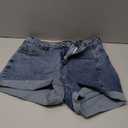 Amazon Essentials Women's Medium Stretch Slim-Fit Mid-Rise 4 Jean Short (2, Medium Blue Vintage)