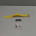 Non-luetooth Led Fitness Tracker Watch No App No Phone Required Fitness Watch Pedometer Watch with Steps Calories Sleep Tracker Alarm Clock for Man Women (Yellow)