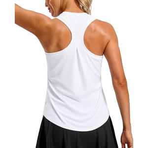 Women's Workout Tank Tops Racerback Athletic Gym Shirts, Large