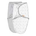 SwaddleMe Original Organic Swaddle Size Small/Medium, 0-3 Months, 2-Pack (Starry Skies )