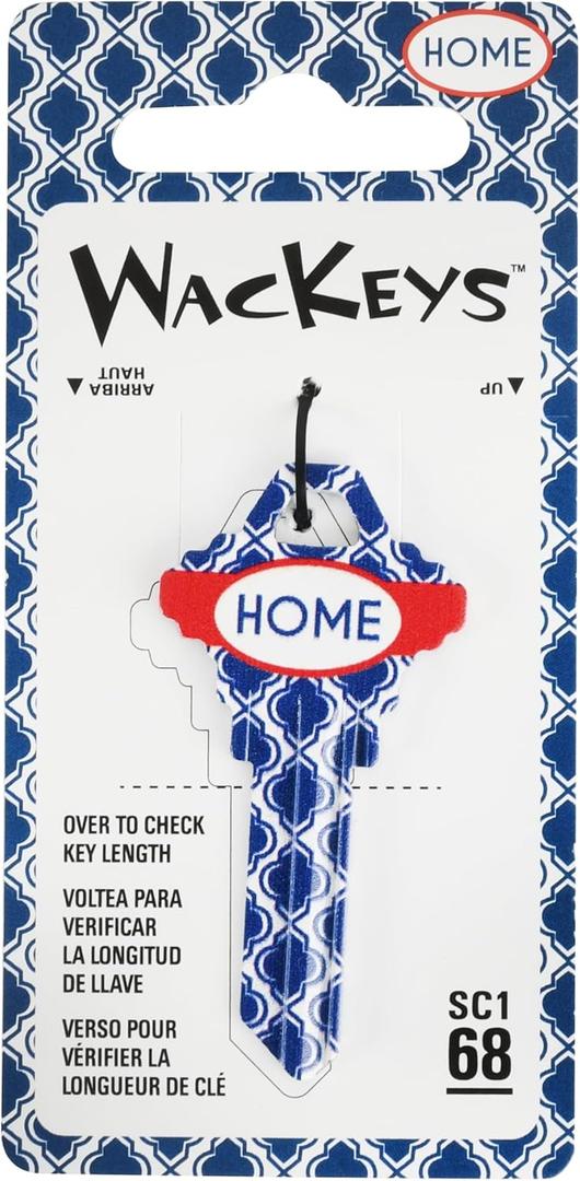 Hillman Wackey Home House/Office Universal Key Blank Single sided