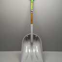 AMES 46-Inch Poly Scoop with Hardwood Handle and Ergonomic D-Grip, Ideal for Garden Care, Landscaping, Moving Shavings or Grain, Farming Tasks, and Heavy-Duty Yard Work