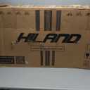 HILAND Mountain Bike, 3/6/Multi-Spokes, 18 Speeds Drivetrain, Aluminum Frame 26 Inch Wheels, Disc-Brake Bike for Men Women Men's MTB Bicycle (White)