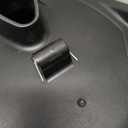 Under Armour Half Gallon Water Bottle Insulated, 64oz Insulated Water Bottle with Handle, Fence Hook, Leak Resistant, for Baseball, Football & More, White/Black