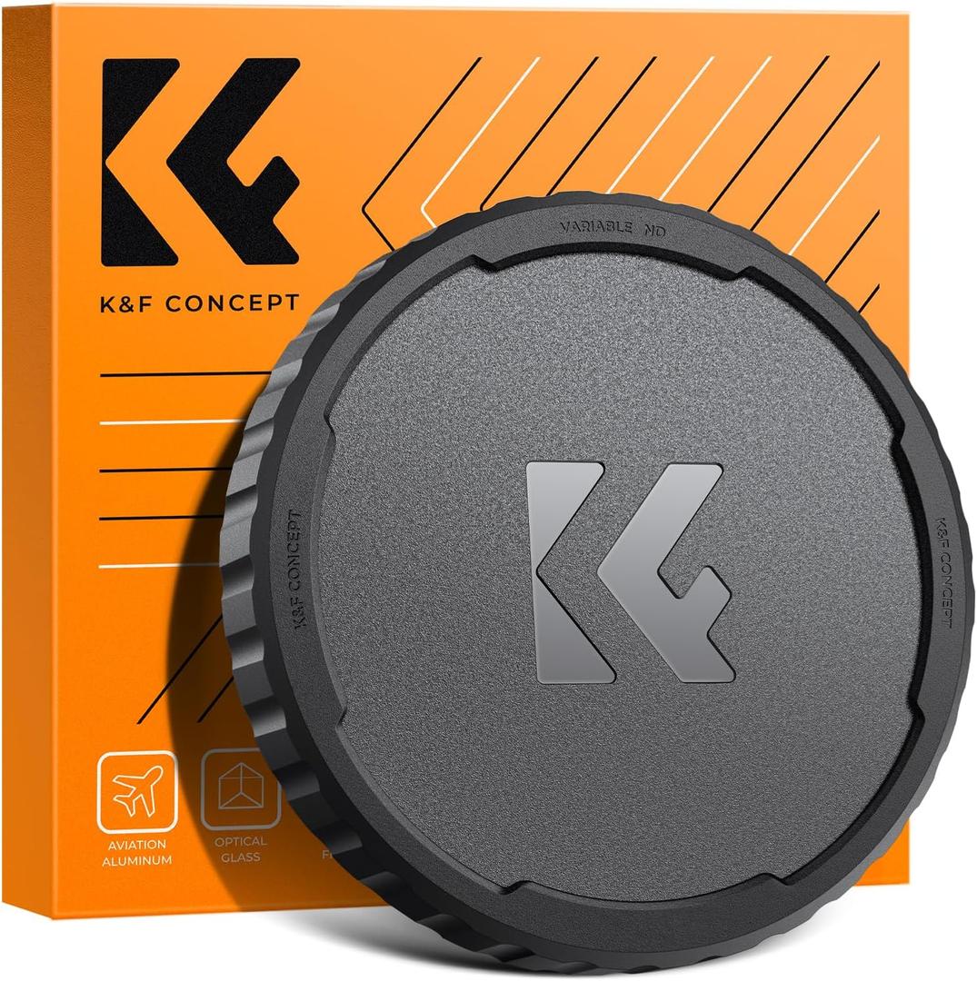 K&F Concept 72mm Variable ND Lens Filter Cap TPU Material Filter Cap Only for K&F 72mm Adjustable Neutral Density Filter