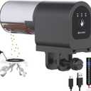 Aysoner Automatic Fish Feeder for Aquarium: Fish Food Vacation Feeders - Small Auto Dispenser for Feeding Betta Turtle Tank