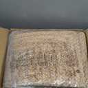 Bedsure 8x10 Printed Jute-Look Rug for Living Room, Machine Washable Rugs, Jute-Look Rug, Non-Slip Backing, Non-Shedding