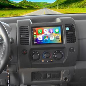 Android 14 Double Din Car Stereo Radio for Nissan Xterra 2000-2006 2007 2008 7" Touch Screen Head Unit Car Stereo with Wireless Carplay Android Auto GPS Bluetooth WiFi FM RDS SWC Backup Camera, 2+32G