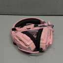 BENGOO G9000 Professional Gaming Headset for PS4, PC, Xbox One Controller, Noise Cancelling Over Ear Headphones with Mic, LED Light, Bass Surround, Soft Memory Earmuffs for Laptop - Pink